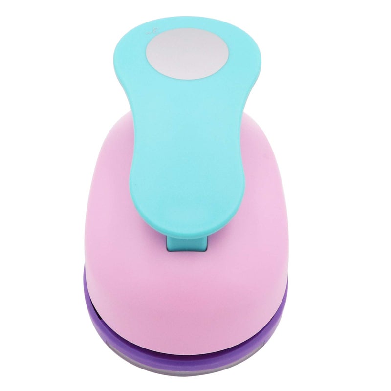 Jeemitery Jeemiter 3 Inch Circle Hole Punch | Heavy Duty Lever Punch for Cardstock & Thick Paper | Cuts Clean 3" Circles for Tags & Crafts | Random Color - Image 2